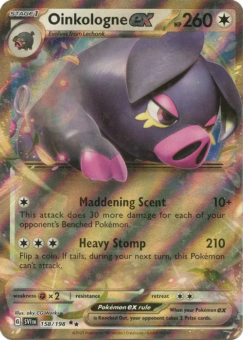 Oinkologne ex - 158/198 card art