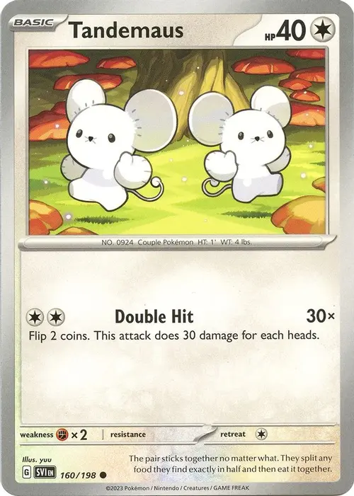 Tandemaus - 160/198 card art