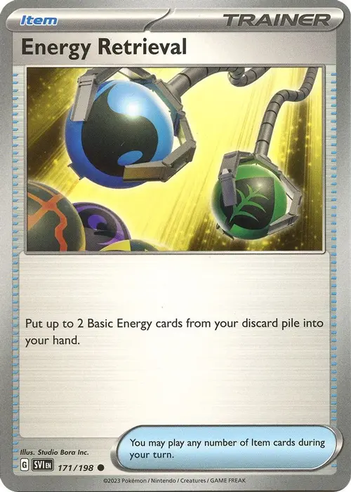 Energy Retrieval card art