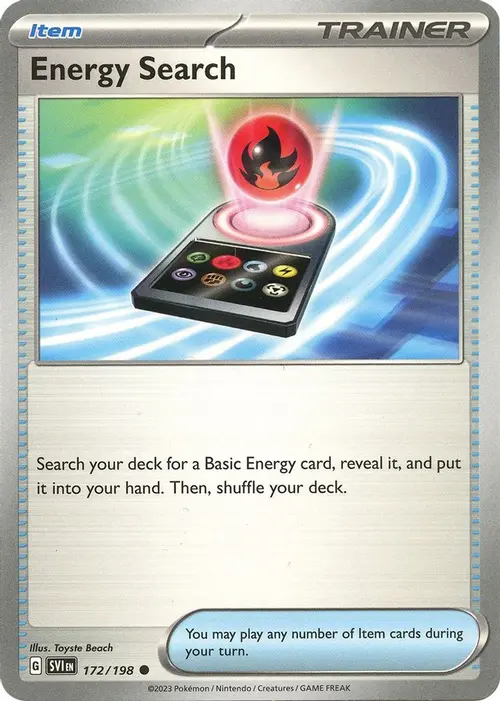 Energy Search card art