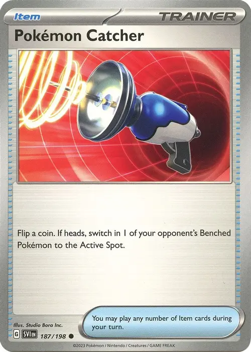 Pokemon Catcher card art