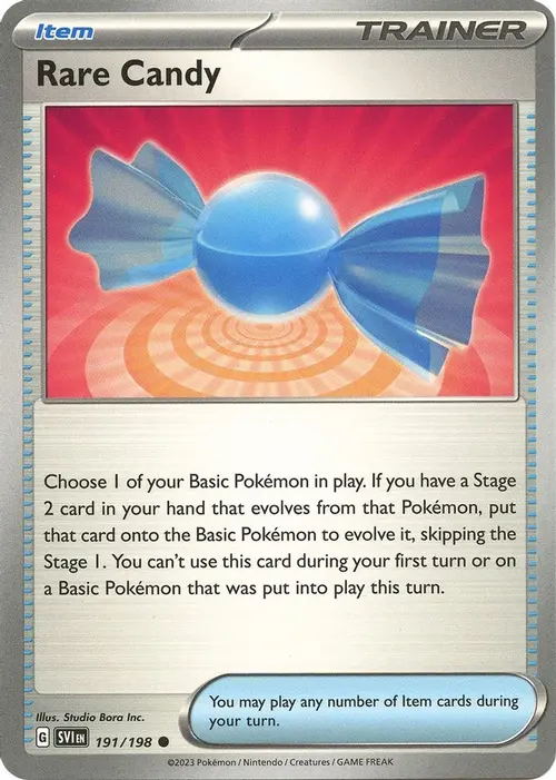 Rare Candy - 191/198 card art