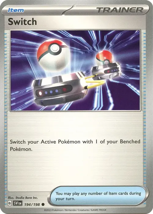 Switch card art