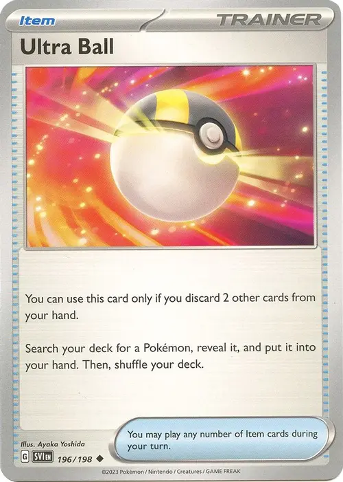 Ultra Ball card art