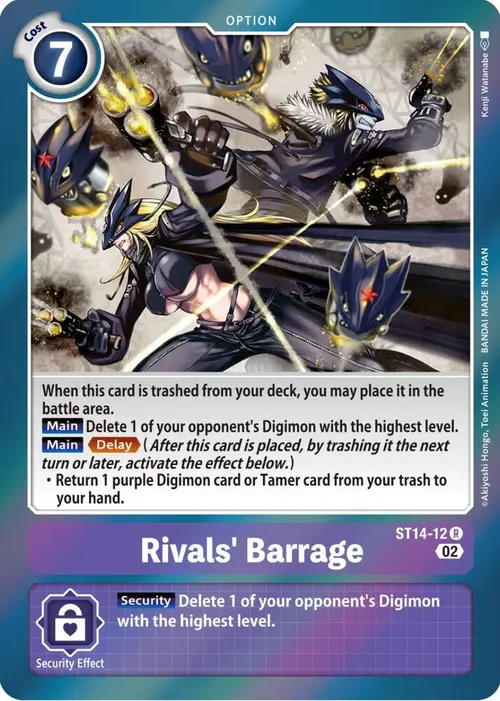 Rivals' Barrage card art