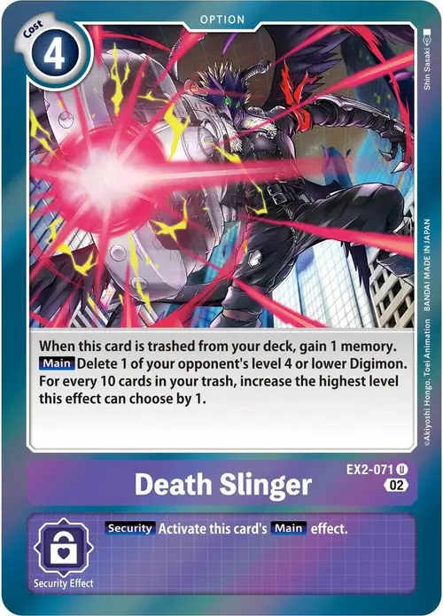 Death Slinger (Alternate Art) card art