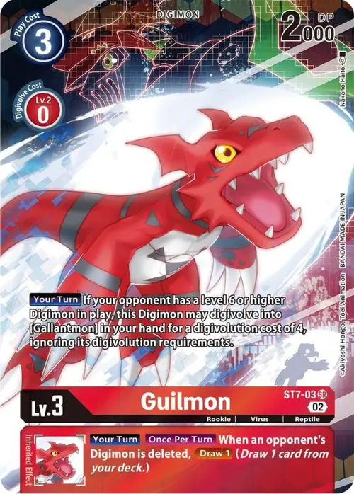 Guilmon (Alternate Art) card art