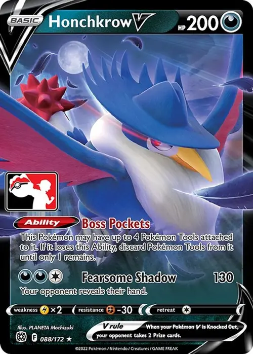 Honchkrow V - 088/172 card art