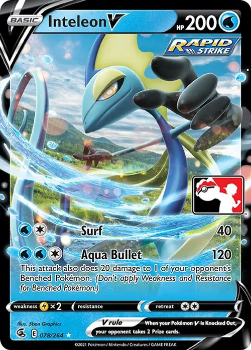 Inteleon V - 078/264 card art