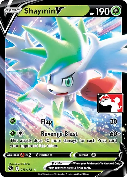 Shaymin V - 013/172 card art