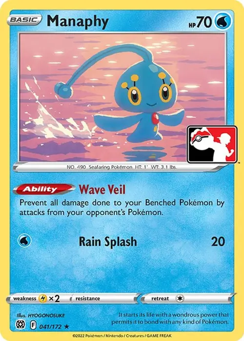 Manaphy - 041/172 card art