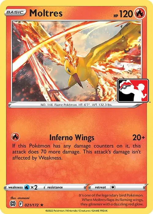 Moltres - 021/172 card art