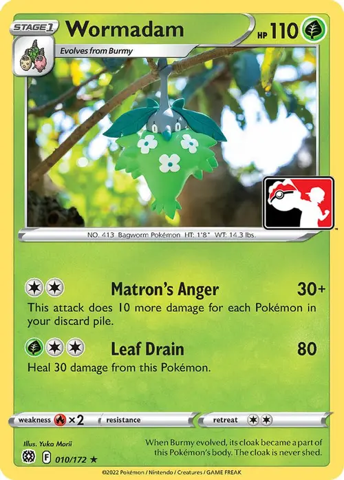 Wormadam - 010/172 card art