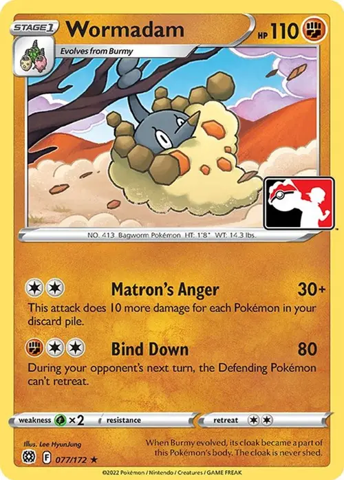 Wormadam - 077/172 card art