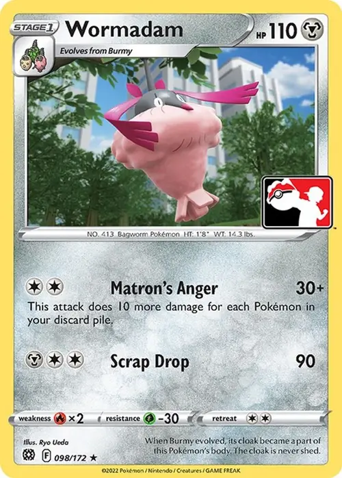 Wormadam - 098/172 card art