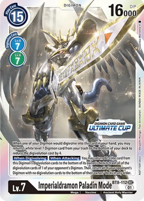 Imperialdramon Paladin Mode (Ultimate Cup 2023) card art