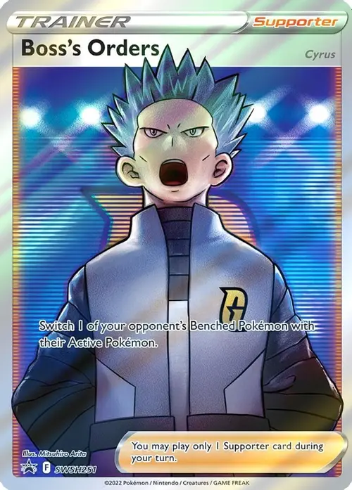 Boss's Orders (Full Art) card art