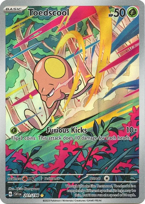Toedscool - 201/198 card art