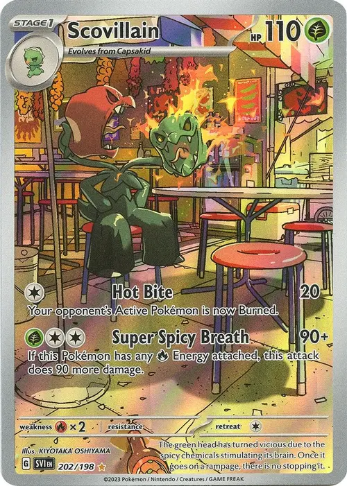 Scovillain - 202/198 card art