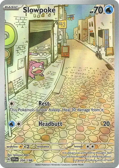 Slowpoke - 204/198 card art