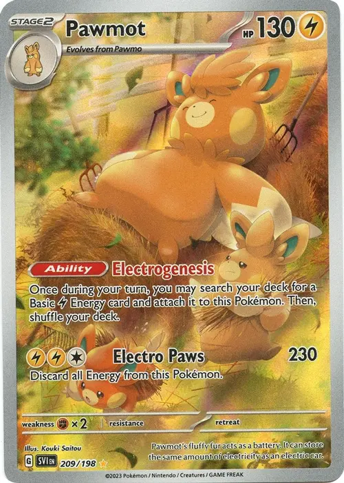 Pawmot - 209/198 card art