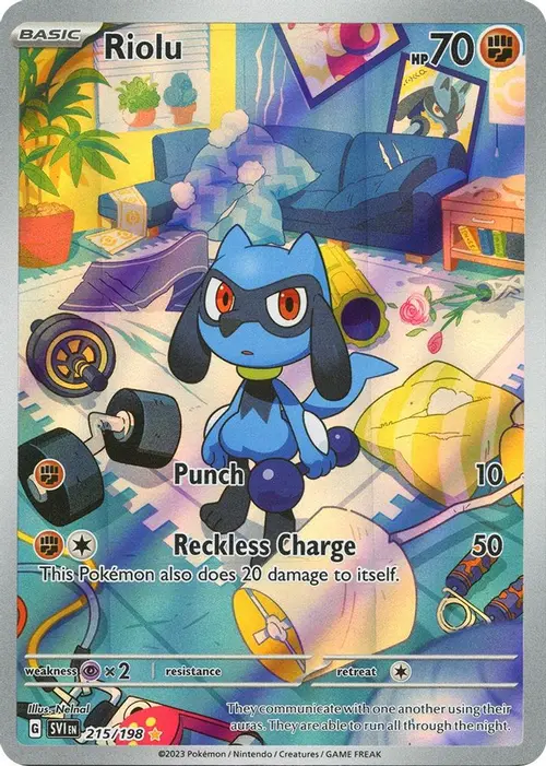 Riolu - 215/198 card art