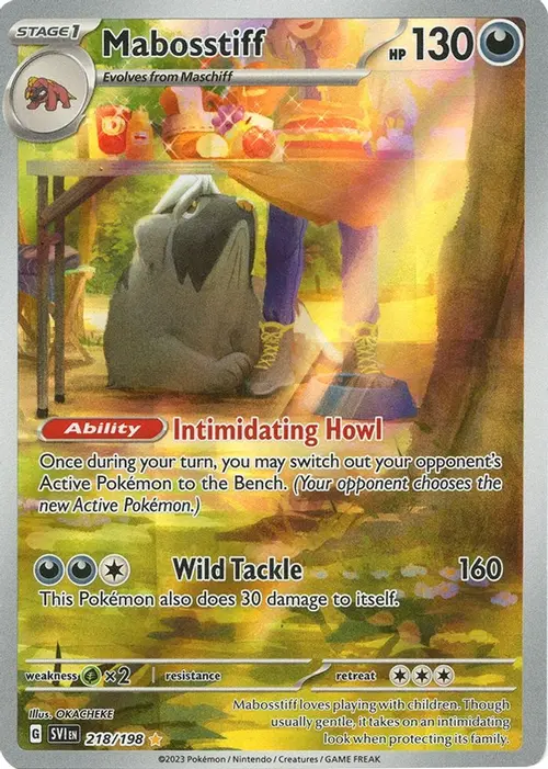 Mabosstiff - 218/198 card art