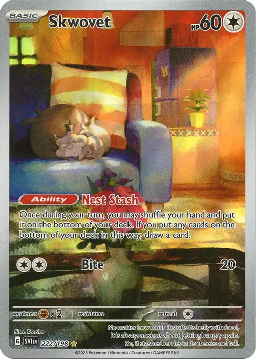 Skwovet - 222/198 card art