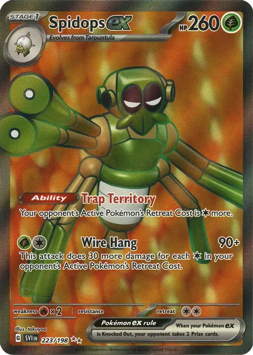 Spidops ex - 223/198 card art
