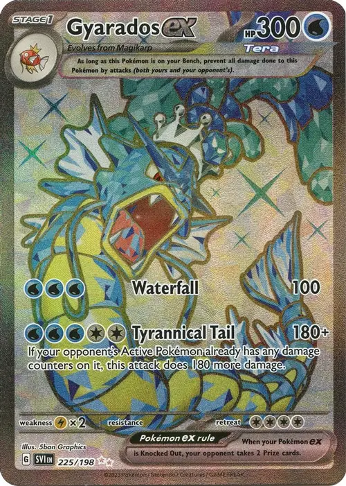 Gyarados ex - 225/198 card art