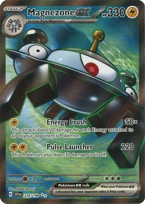 Magnezone ex - 226/198 card art