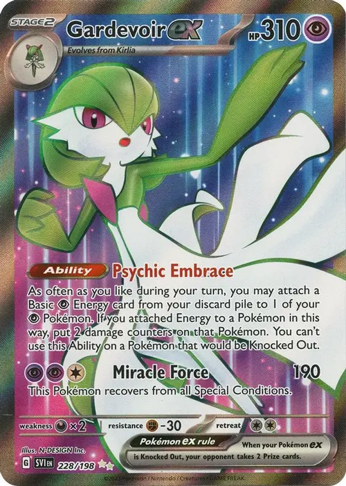 Gardevoir ex - 228/198 card art