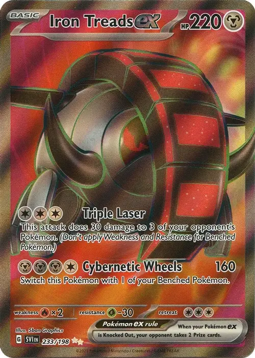 Iron Treads ex - 233/198 card art