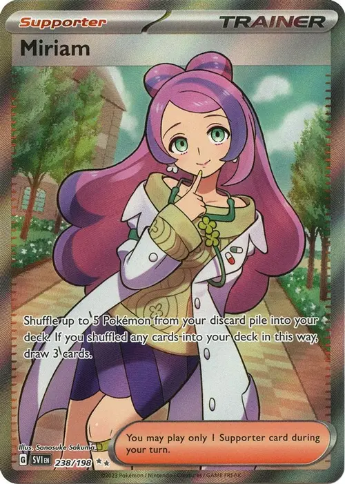 Miriam - 238/198 card art