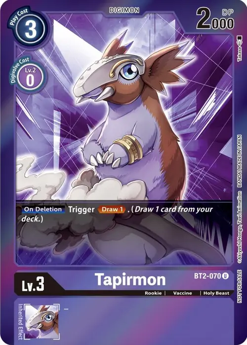 Tapirmon (Event Pack 4) card art