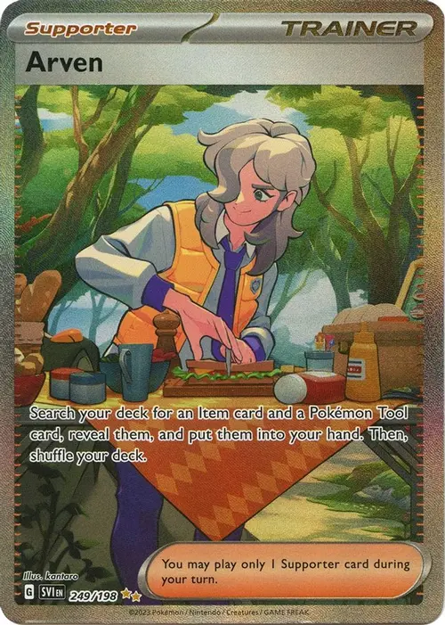 Arven - 249/198 card art