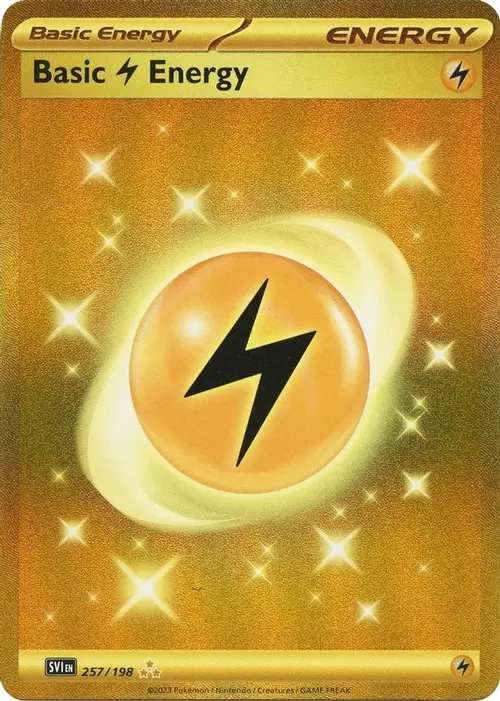 Basic Lightning Energy - 257/198 card art