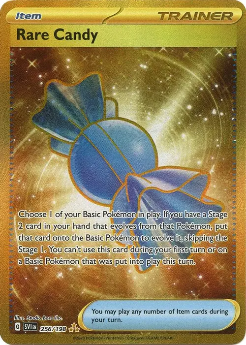 Rare Candy - 256/198 card art