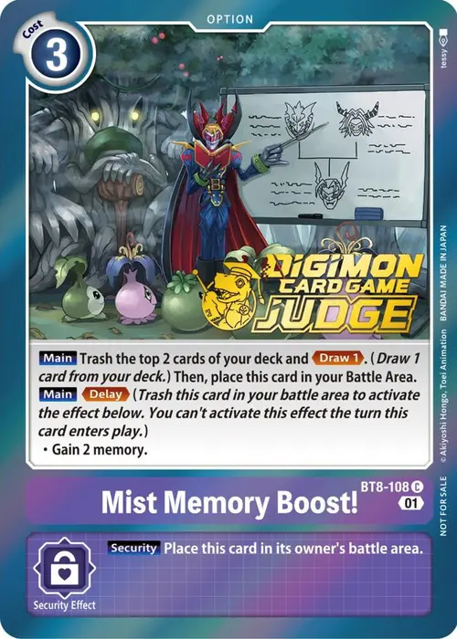 Mist Memory Boost! (Judge Pack 3) card art