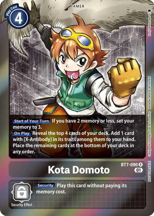Kota Domoto (Event Pack 4) card art