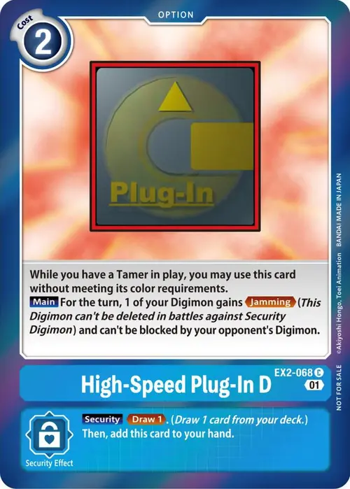 High-Speed Plug-In D (Event Pack 4) card art