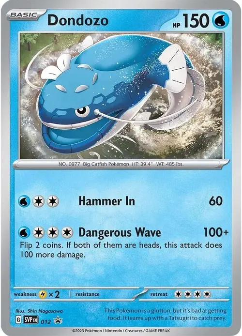 Dondozo - 012 card art