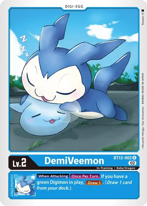 DemiVeemon card art