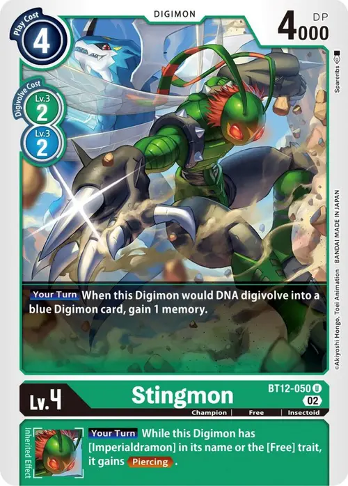 Stingmon card art