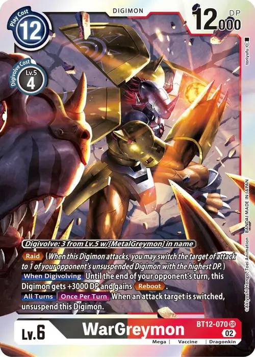 WarGreymon card art