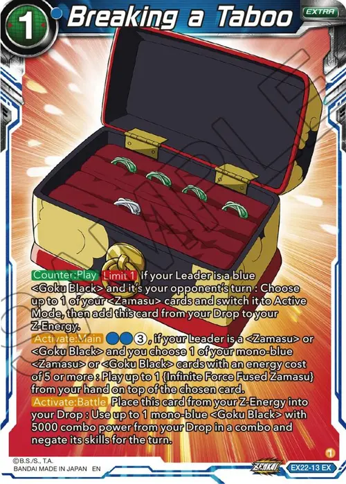 Breaking a Taboo card art