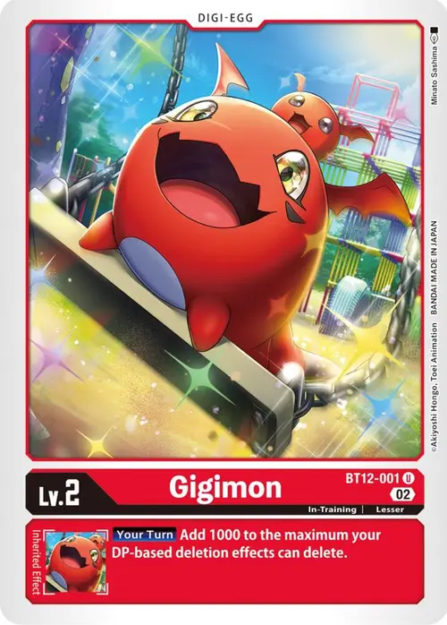 Gigimon card art