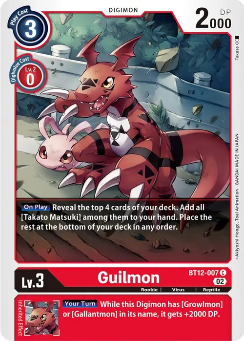 Guilmon card art
