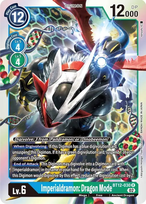 Imperialdramon: Dragon Mode card art
