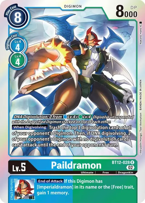 Paildramon card art